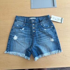 Denim shorts size 28